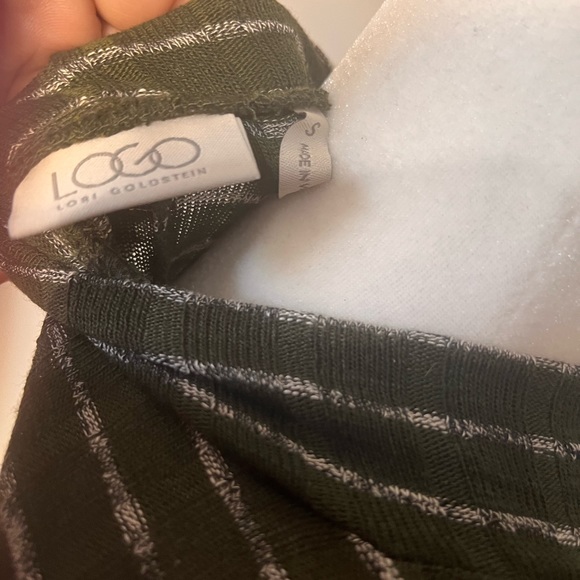 LOGO Lori Goldstein Striped Turtleneck w/ Uneven Bottom: Styling!! - Picture 8 of 8